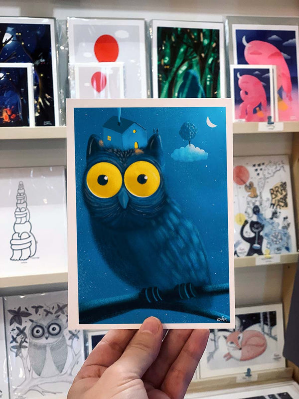 Fine art Print "Night owls"