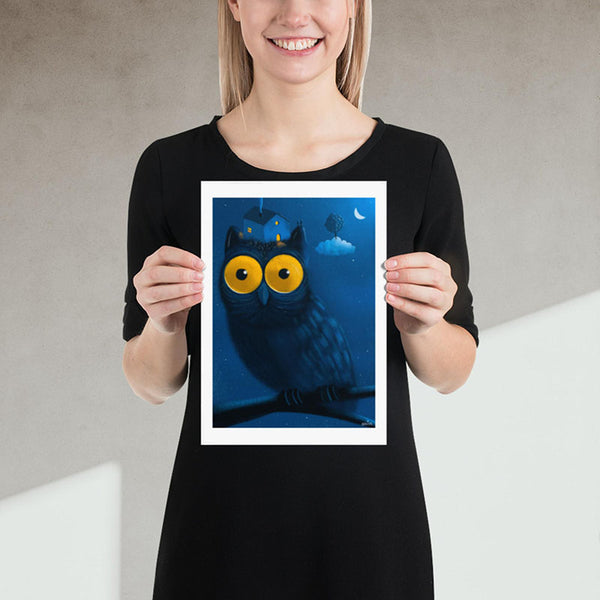 Fine art Print "Night owls"